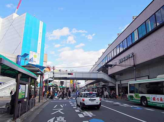 阪急高槻市駅　北側